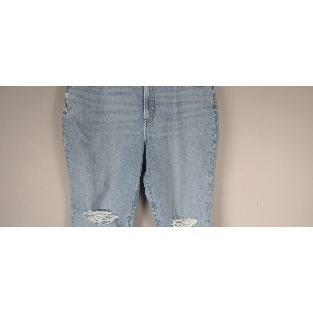 Madewell The Perfect Vintage Jean Women 33 Distressed Blue Jeans High Rise - Picture 7 of 16